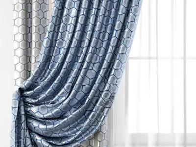 Curtain 126 3D model