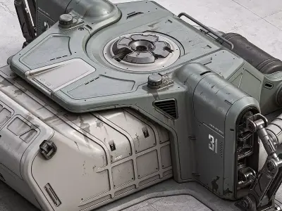 Utilization Container 3D model