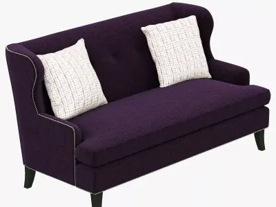 Bernhardt Nadine Sofette 3D model