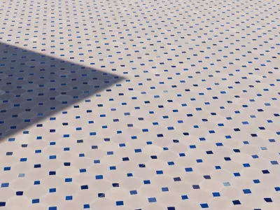 Moroccan Terrace indoor-outdoor floor 4K PBR texture Texture