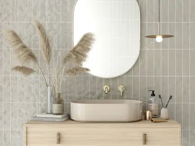 Bath set 01 3D model