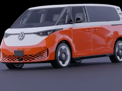 Volkswagen ID Buzz ProS 3D model