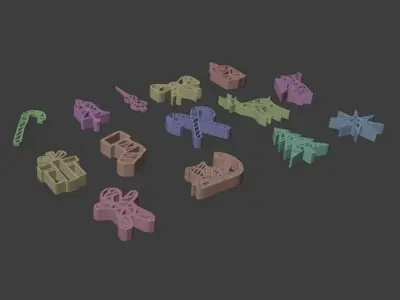 Christmas Decorations Free 3D print model