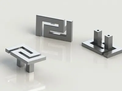 Furniture Handle Model S 3D print model