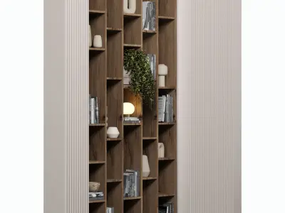 126 bookcase 126 3D model