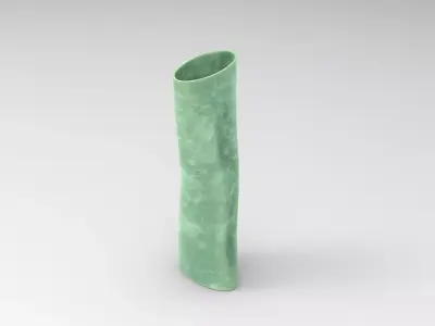 Loopy Vase Low-poly 3D model