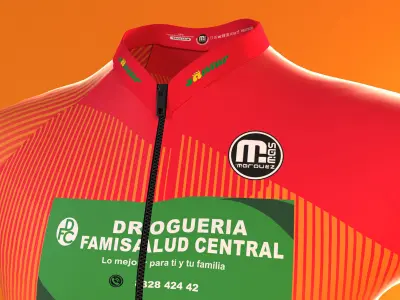 cycling tshirt 3D model