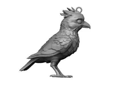 bird pendant  3D print model
