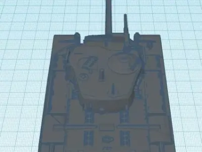 3D Tank Free 3D print model