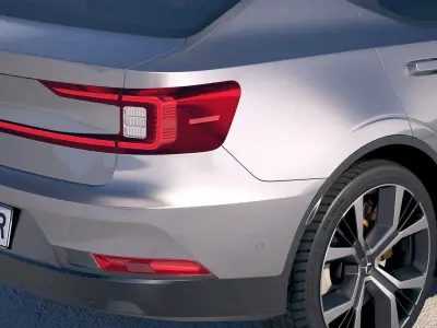 Polestar 2 2020 3D model
