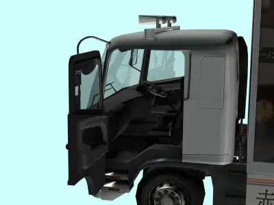 Japan Truck 3D model