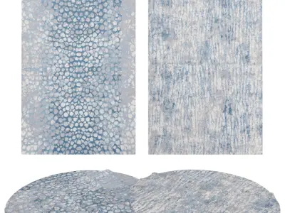 Rugs No 1022 Low-poly 3D model