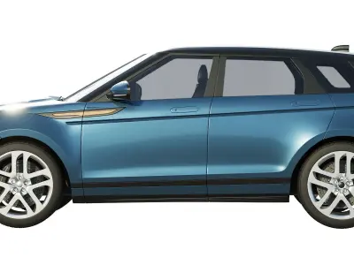 Land Rover Range Rover Evoque r-dynamic 2019 3D model