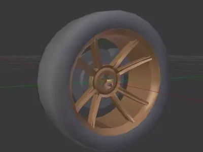 Free Wheel 07 Free 3D model