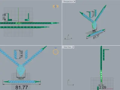 bride diamond jewelry set js0012 3D print model