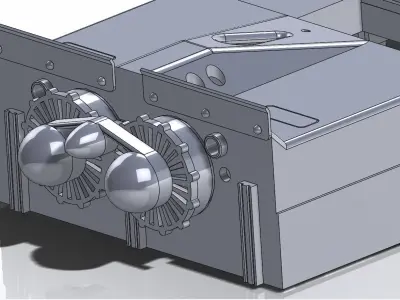Kit Chaparral 2J Can Am slot car  3D print model