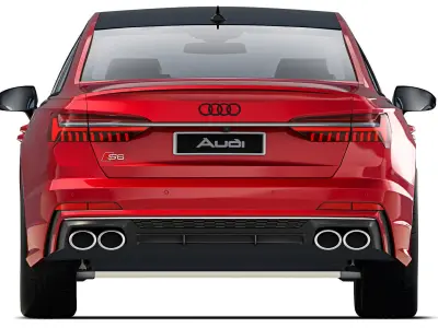 Audi S6 2021 3D model