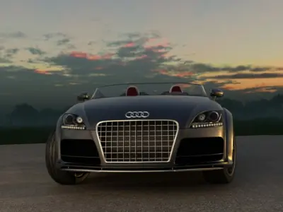 Audi TT collection 3D model