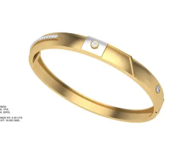 Bangle Lot Unisex 3D Model Collection 3D print model