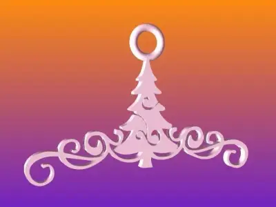 Christmas Ornament Tree 3D print model