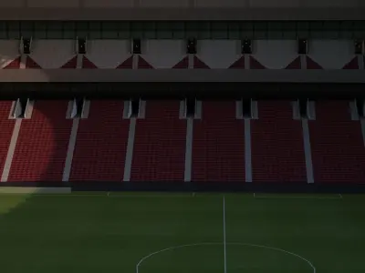 Qatar Lusail Stadium 3D model