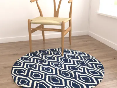 Rugs No 586 Low-poly 3D model