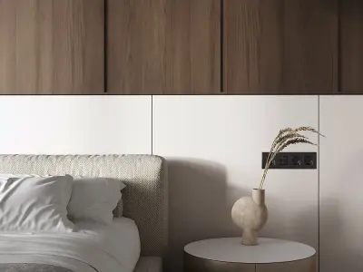 Cozy Bedroom 3D model