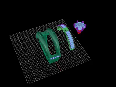 Solitaire Ring 35 3D print model