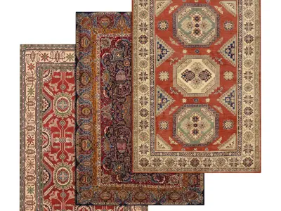 Rug Set 1926 3D model