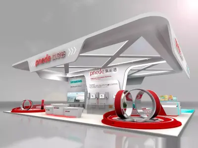 Exhibition - Area - 12X15-3DMAX2012-04 3D model