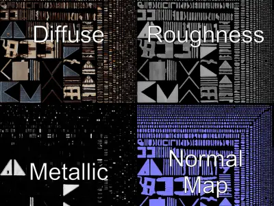 Medieval Tudor House Model Pack Low-poly 3D model