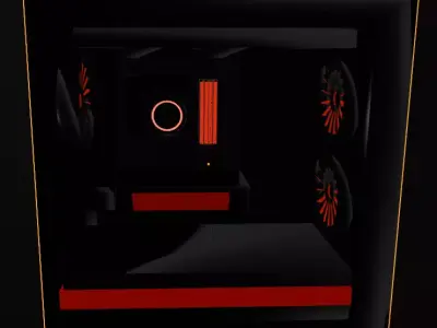 a room 3D model