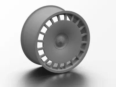 OZ Racing Magnesium Rim DTM 190E 3D Model 3D model 3D model