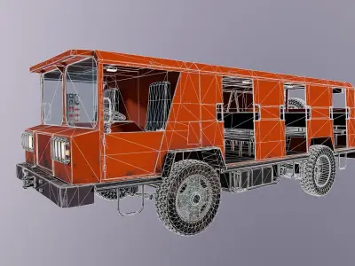 Service Car MOLE 3D model