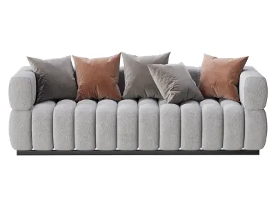 Marat boucle sofa 3D model
