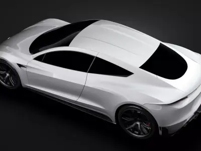 Tesla Coupe 2020 3D model