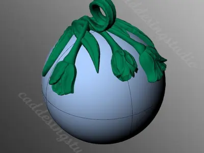 Pendant  rz2 3D print model