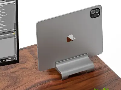 Work Space LG and Apple For Editors 3D model