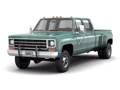 GENERIC PICKUP TRUCK 9 3D model