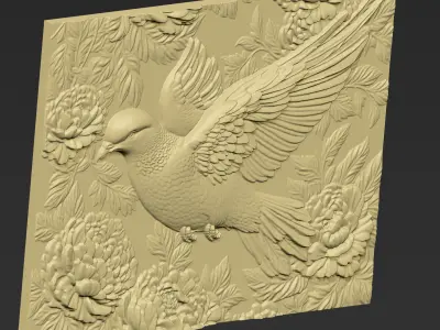 Pigeon A43 3D print model