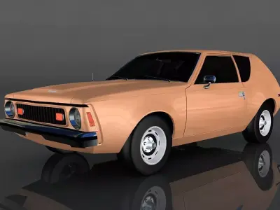 AMC Gremlin Low-poly 3D model
