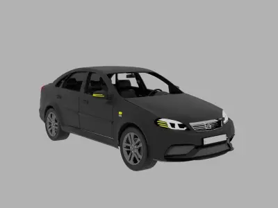 CHEVROLET GENTRA tuned 3D model