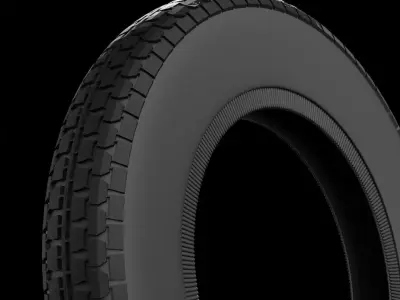Unbranded Tyre 3D model