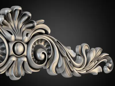 Decor Horizontal 003 3D model