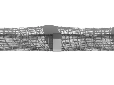 0039 - Parametric Corridor 3D model