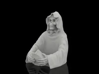 Reaper Tea Candle Holder 3D print model