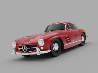 Mercedes SL300 3D model