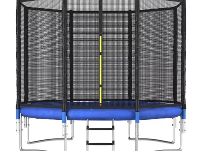 Calmmax Trampoline Low-poly 3D model