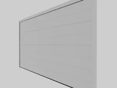 Garage Door  Low-poly 3D model
