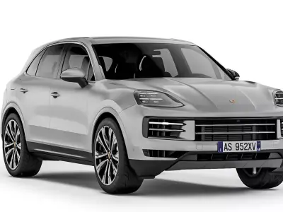 Porsche Cayenne 2024 3D model